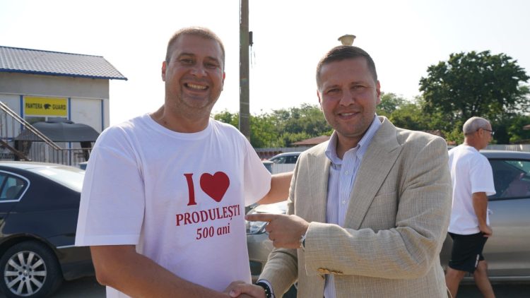 Corneliu Ștefan, președintele Consiliului Județean Dâmbovița, alături de Produlești la 500 de ani de istorie: Viitorul comunei e scris cu zâmbetele copiilor!