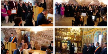 IPS PĂRINTE NIFON A PARTICIPAT LA ȘEDINȚA FESTIVĂ A CONSILIULUI JUDEȚEAN DÂMBOVIȚA DE LA POTLOGI CU PRILEJUL MANIFESTĂRILOR DEDICATE ZILELOR JUDEȚULUI
