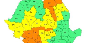 Furtuni Violente Lovesc Dâmbovița: Cod Portocaliu în Munți, Cod Galben în Restul Județului! Grindină, Vijelii și Ploi Torențiale în Doar Câteva Ore!
