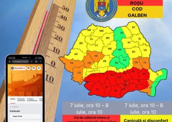 COD ROȘU de caniculă în Dâmbovița: temperaturi de până la 41°C și risc de incendii!