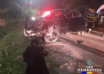 Accident rutier în Decindeni: Patru persoane transportate la spital
