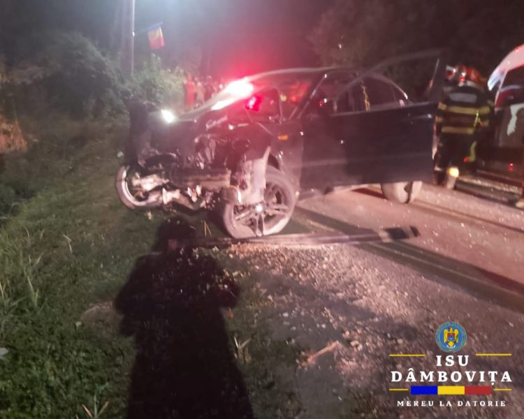 Accident rutier în Decindeni: Patru persoane transportate la spital