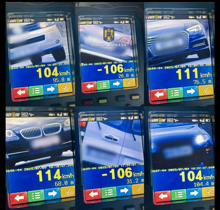 Zeci de sancțiuni și două infracțiuni constatate în urma unei acțiuni rutiere pe drumurile din Dâmbovița