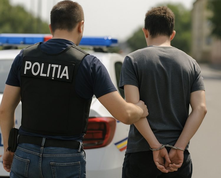 Tânăr urmărit național pentru furturi, prins de un polițist aflat în timpul liber la Târgoviște