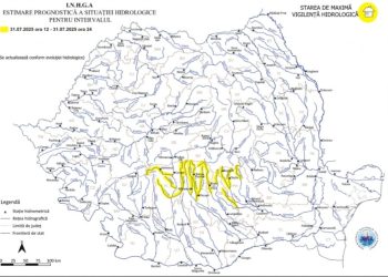 Atenționare Hidrologică Cod Galben în Dâmbovița: Risc de Viituri și Inundații pe Râurile Ialomița și Dâmbovița