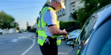Șofer din Vulcana Pandele, prins pe DN7 cu autoutilitară și numere false de înmatriculare