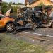 Accident rutier în Lucieni – patru victime, una încarcerată, trei transportate la spital
