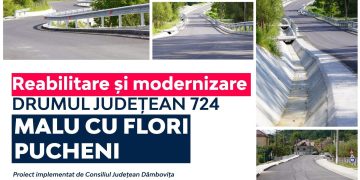 CJD Dâmbovița modernizează DJ 724. Corneliu Ștefan: „Un pas important pentru comunitățile din nordul județului”