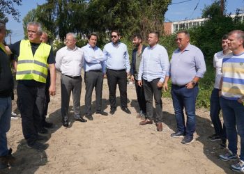 Au început lucrările de reabilitare la podul peste pârâul Bizdidel din Pucioasa