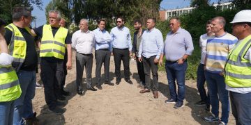 Au început lucrările de reabilitare la podul peste pârâul Bizdidel din Pucioasa