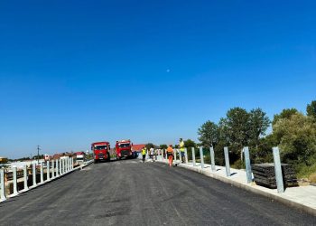 Podul de la Lungulețu, pe DN7 Bâldana–Titu, a trecut testele și este pregătit pentru circulație