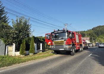 Incendiu la o anexă în localitatea Vulcana-Pandele, lichidat de pompieri