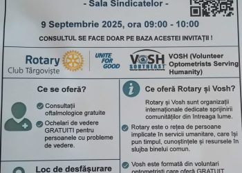 Primarul Dragnea Cezar Gabriel sprijină sănătatea vederii comunității: consult oftalmologic și ochelari gratuit pentru cetățeni