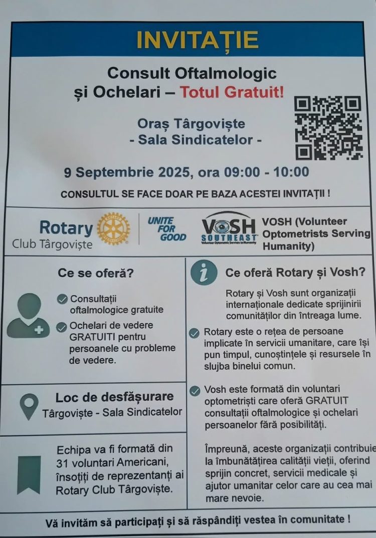 Primarul Dragnea Cezar Gabriel sprijină sănătatea vederii comunității: consult oftalmologic și ochelari gratuit pentru cetățeni