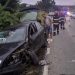 Accident rutier la Ungureni: trei persoane rănite, transportate la spital