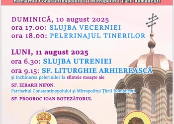 ASPECTE PRACTICE CU PRIVIRE LA DESFĂȘURAREA SĂRBĂTORII SFÂNTULUI IERARH NIFON, PATRIARHUL CONSTANTINOPOLULUI ŞI ÎNTÂISTĂTĂTORUL BISERICII DIN ŢARA ROMÂNEASCĂ – 10-11 august 2025 –
