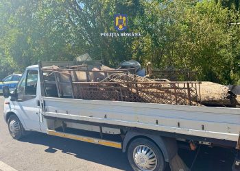 Peste 230 de sancțiuni aplicate de polițiștii dâmbovițeni într-o acțiune pentru siguranța rutieră