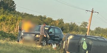 Accident pe DN 72A, în Priseaca: o femeie de 38 de ani a ajuns la spital după coliziunea dintre două autoturisme