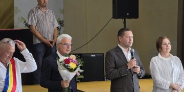 Corneliu Ștefan, președintele CJD, alături de comunitatea din I. L. Caragiale la Ziua Comunei