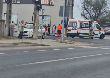 Biciclist decedat într-un accident rutier la Crevedia, după ce a fost acroșat de un camion