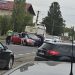 Ciocnire violentă pe DN 1A, la Butimanu – doi șoferi au ajuns la spital
