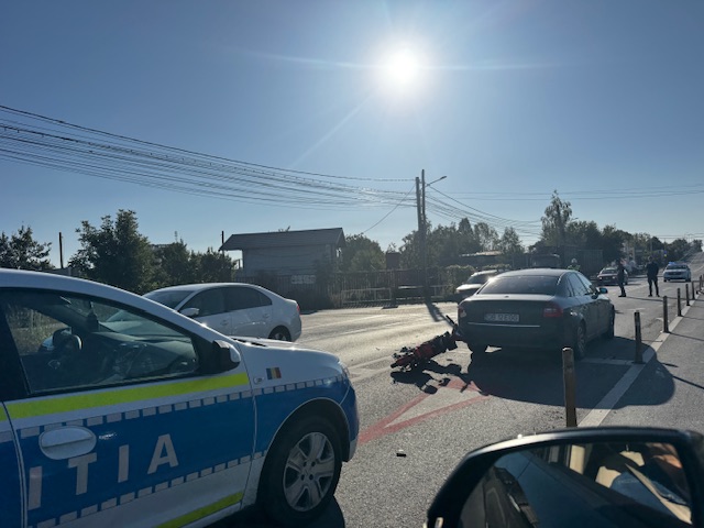 Biciclist de 86 de ani, accidentat pe DN 71, în localitatea Viforâta