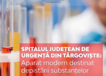 Președintele CJD Dâmbovița, Corneliu Ștefan: Spitalul Județean Târgoviște va fi dotat cu un aparat ultraperformant pentru depistarea drogurilor