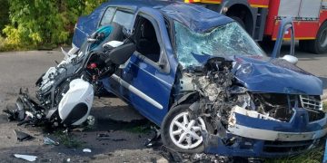 Accident mortal între Cosoba și Brezoaele: motociclist de 33 de ani și-a pierdut viața, șofer de 19 ani rănit și transportat la spital