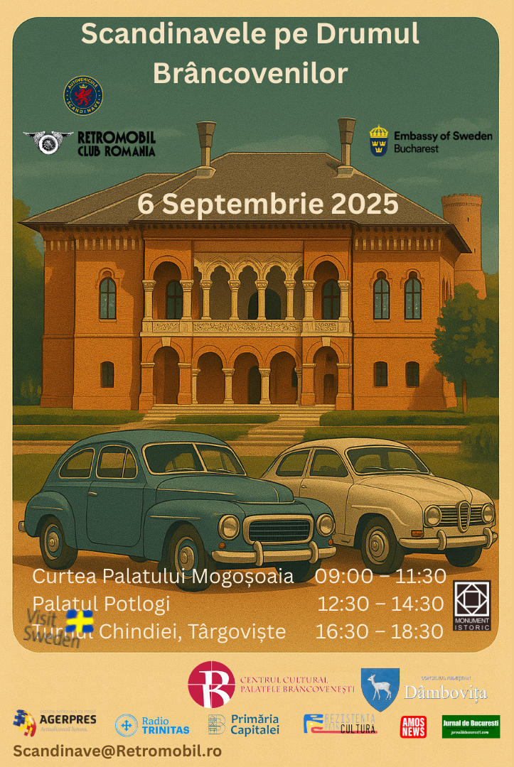 „Scandinavele pe drumul Brâncovenilor”, eveniment expozițional itinerant