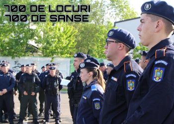 Carieră în uniformă – 700 de șanse pentru a admite la școlile de subofițeri jandarmi!