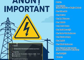 Întrerupere programată a energiei electrice la Titu, pe 10 octombrie – mai multe străzi și blocuri afectate timp de 8 ore