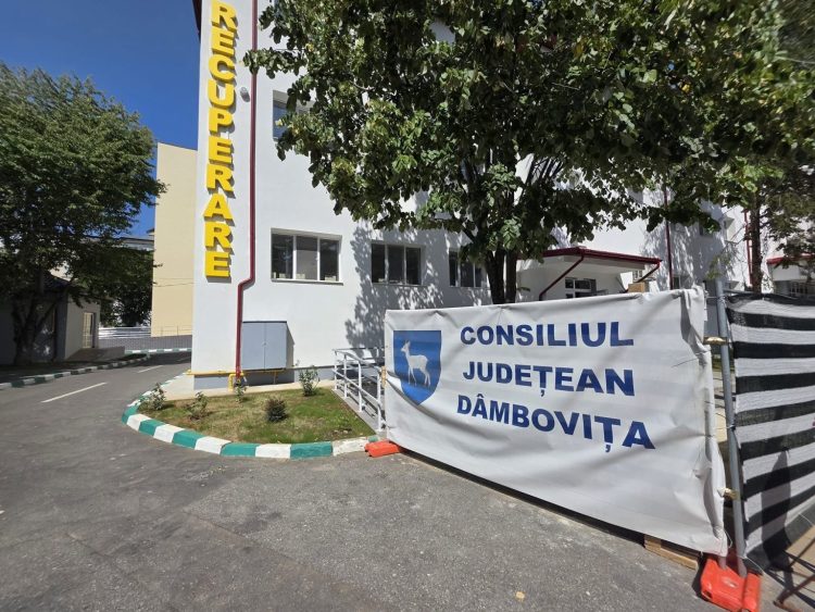 Președintele CJD Dâmbovița, Corneliu Ștefan: Investiție de peste 10 milioane de lei pentru modernizarea Secției de Recuperare a Spitalului Județean Târgoviște.