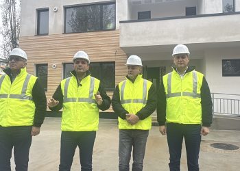 Centru pentru persoane cu dizabilități, construit pe aleea Virgil Drăghiceanu, aproape de finalizare.