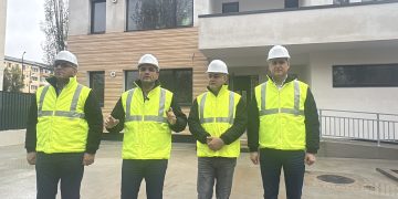 Centru pentru persoane cu dizabilități, construit pe aleea Virgil Drăghiceanu, aproape de finalizare.