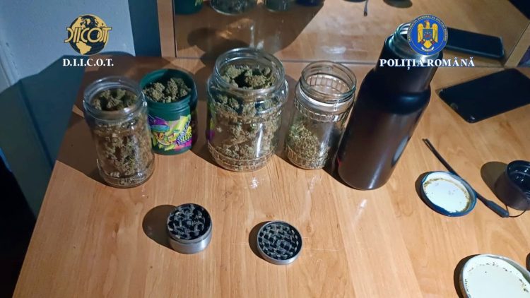 Polițiștii și procurorii DIICOT au descins în Dâmbovița într-un dosar de trafic de droguri