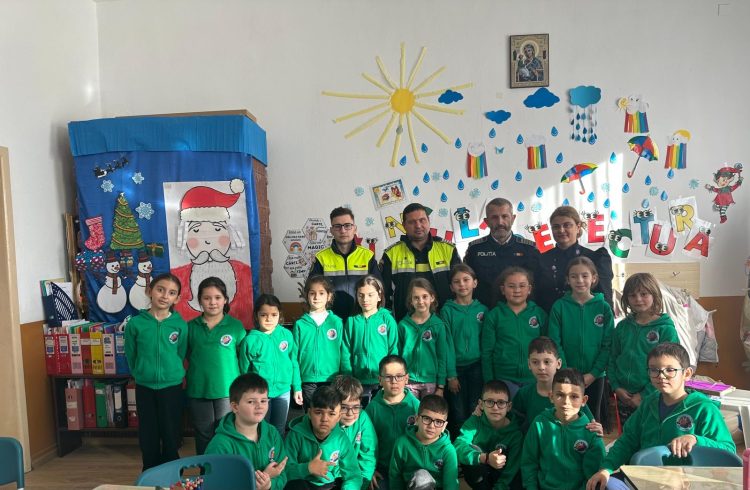 Activitate educativă de prevenire, desfășurată la Școala Gimnazială „Ion MAREȘ”, Vulcana-Băi