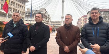 Magia Sărbătorilor se aprinde în Piața Tricolorului: Târgoviștea dă startul oficial al feeriei de iarnă