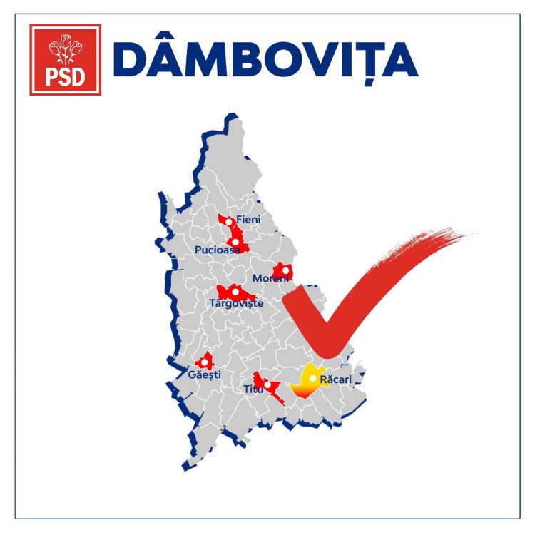 Corneliu Ștefan: Victoria de la Găești confirmă încrederea dâmbovițenilor în administrația PSD