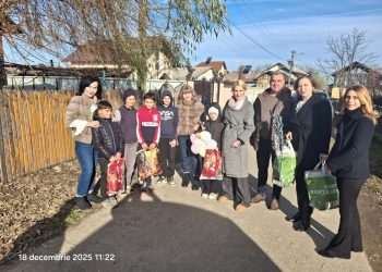 Crăciunul faptelor bune. OFSD Dâmbovița, aproape de oameni prin gesturi simple și sincere