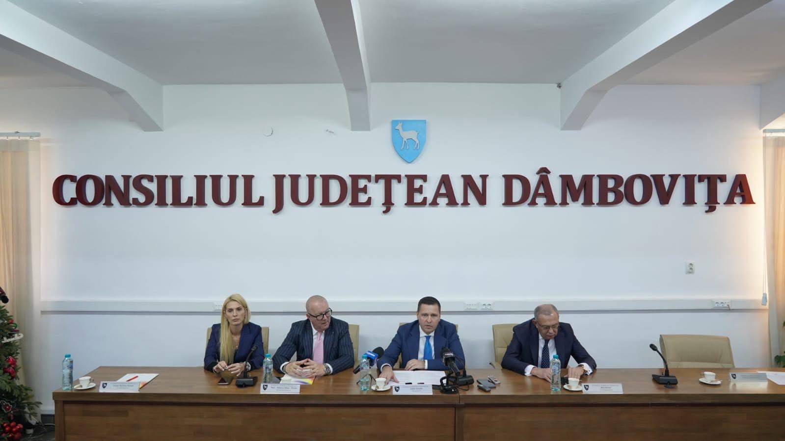 Corneliu Ștefan, președintele Consiliului Județean Dâmbovița: 2025, anul investițiilor fără precedent. Dâmbovița intră în 2026 cu proiecte mari și o viziune clară.