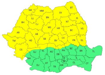 Ninsori abundente și vânt puternic în zona montană a județului Dâmbovița: Cod galben până pe 8 ianuarie