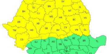 Ninsori abundente și vânt puternic în zona montană a județului Dâmbovița: Cod galben până pe 8 ianuarie