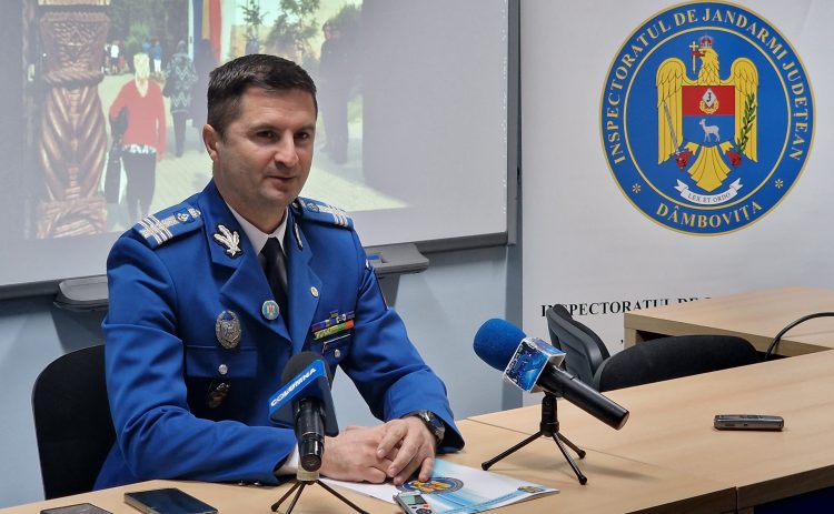 Jandarmeria Dâmbovița și-a prezentat bilanțul activităților pe anul 2025