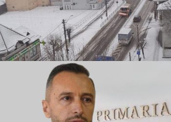 Orașul Găești, sub semnul iernii: Primăria intervine prompt pentru deszăpezire