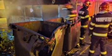 PIROMANUL PUBELELOR DIN TÂRGOVIȘTE, ÎNCHIS! Bărbat arestat preventiv după o serie de incendieri care au pus orașul în pericol