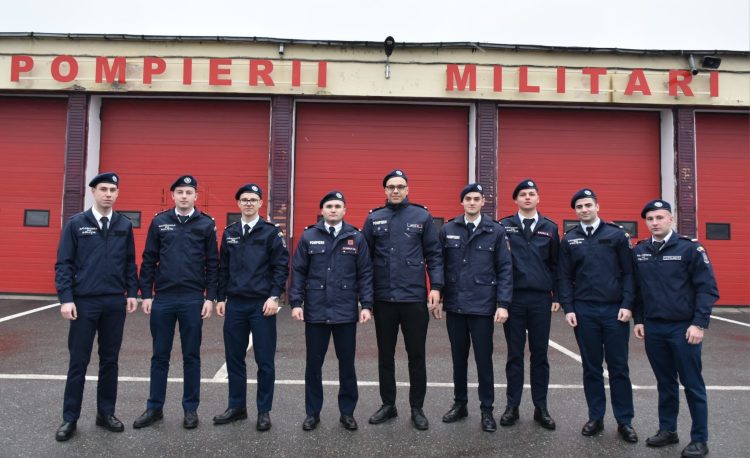 Viitorii salvatori ai României ajung în Dâmbovița: 9 studenți ai Academiei de Poliție, în practică la ISU „Basarab I”