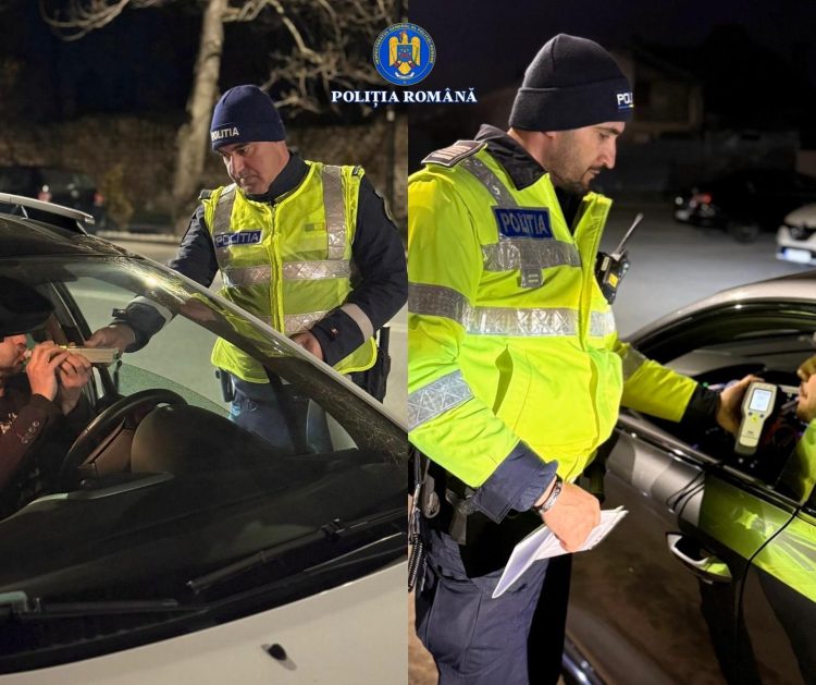Tânăr de 19 ani prins drogat la volan în Târgoviște, în timpul raziei Alcohol & Drugs