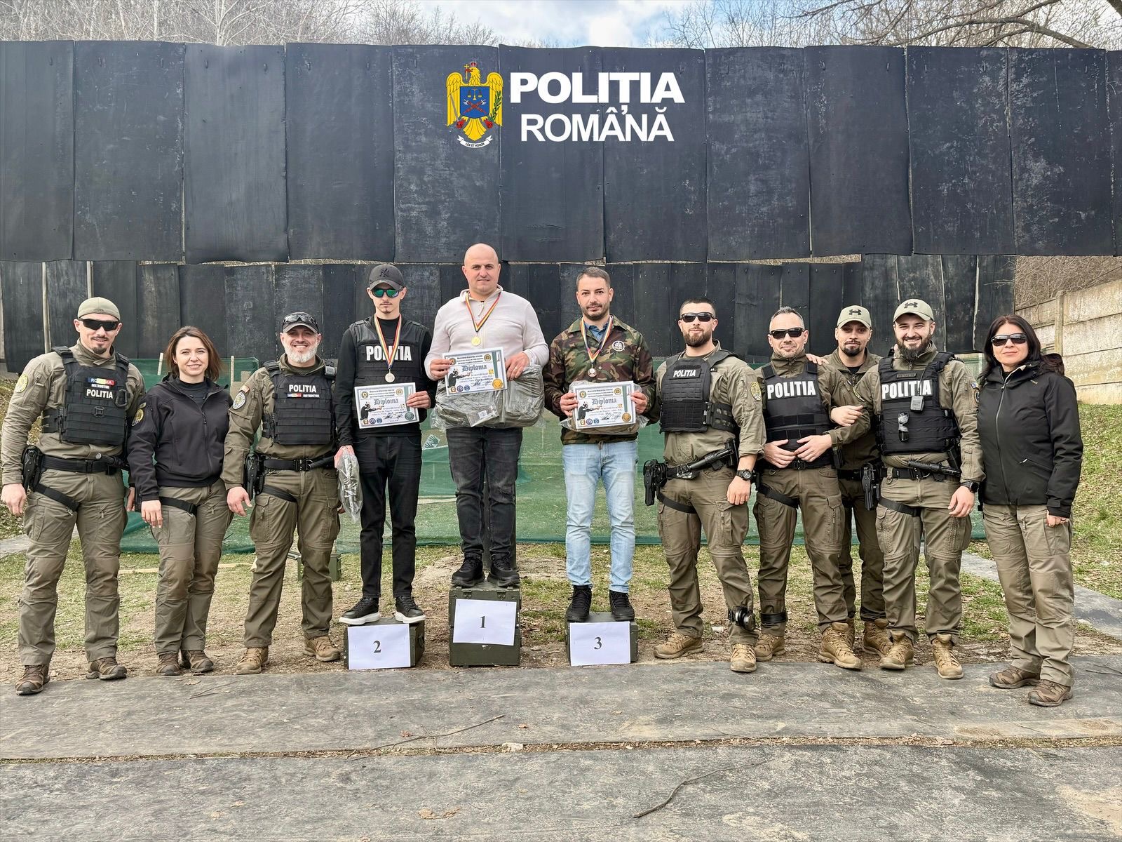 Rezultatele competiției de tragere organizate de IPJ Dâmbovița de Ziua Poliției Române
