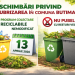 Schimbări importante în serviciul de salubrizare din Butimanu: reguli mai stricte pentru colectarea deșeurilor