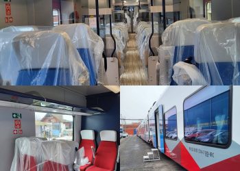 Tren electric interregional modern introdus în circulație. Premieră pentru transportul feroviar de călători din România